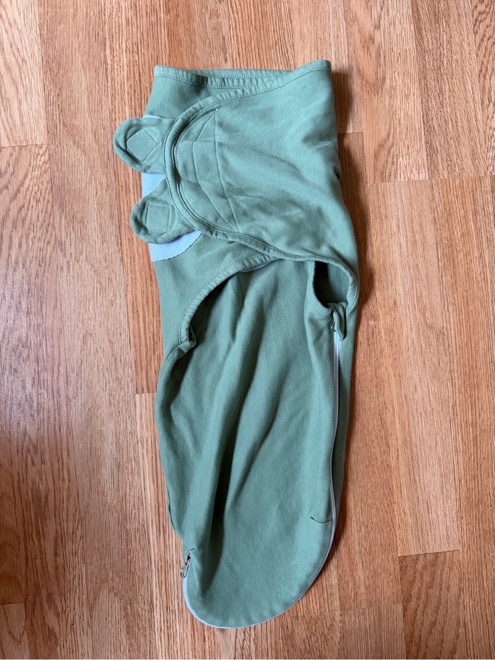 Kids Green double Zip Swaddle Sleep Sack